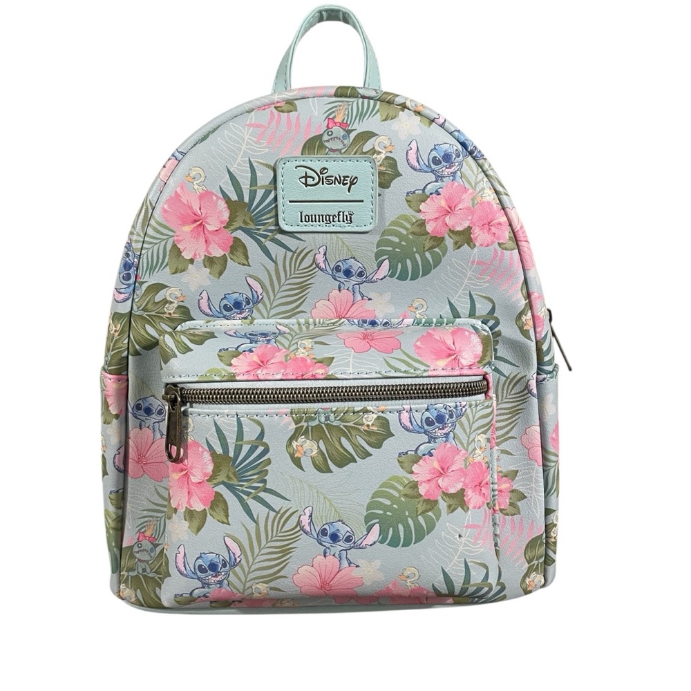 Loungefly Disney Stitch Floral Tropical Backpack